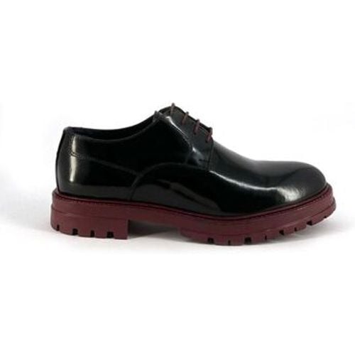 Halbschuhe Italo - Leather Black/Burgundy - Duca Di Morrone - Modalova