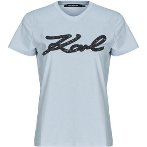 T-Shirt BOUCLE KARL SIGNATURE T-SHIRT - Karl Lagerfeld - Modalova