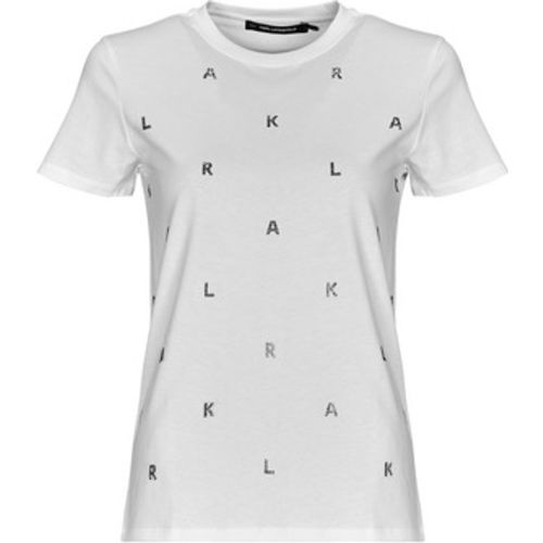 T-Shirt RHINESTONE KARL T-SHIRT - Karl Lagerfeld - Modalova