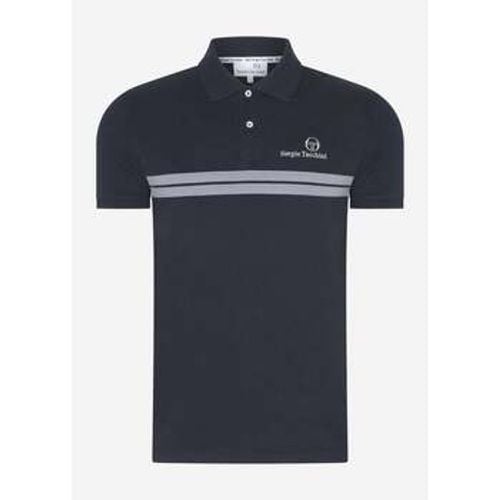 T-Shirts & Poloshirts New supermac polo shirt - black quiet shade - Sergio Tacchini - Modalova