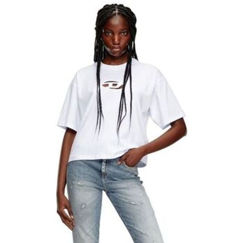 T-Shirts & Poloshirts A15096 0NIAX - T-BUXT-CROP-100 WHITE - Diesel - Modalova