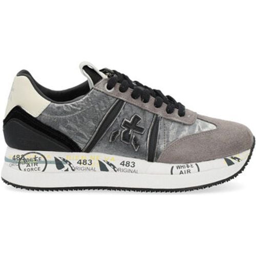 Sneaker Sneaker Conny aus grauem Stoff und Wildleder - Premiata - Modalova