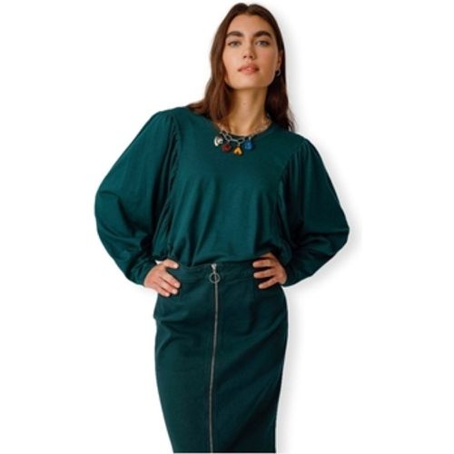 Blusen Top Agurne - Dark Green - Skfk - Modalova