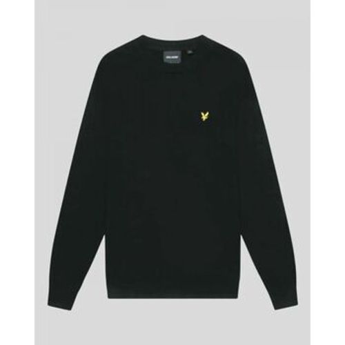 Pullover KN2110V MERINO CREW JUMPER-Z865 JET BLACK - Lyle & Scott - Modalova