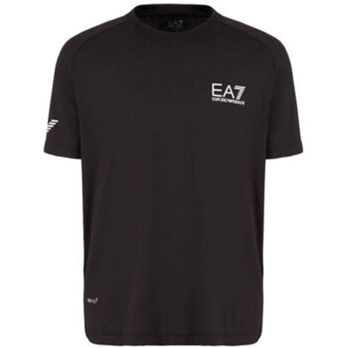 T-Shirts & Poloshirts 8NPT22 PJEMZ-1200 BLACK - Emporio Armani EA7 - Modalova