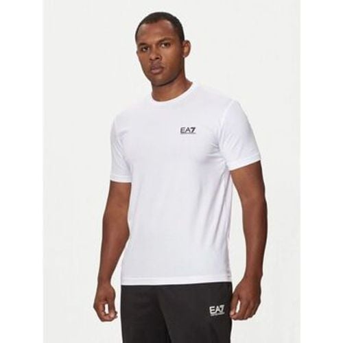 T-Shirts & Poloshirts 8NPT26 PJVQZ-1100 WHITE - Emporio Armani EA7 - Modalova