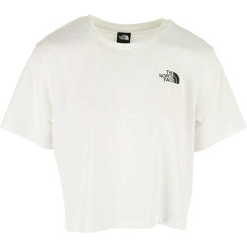 T-Shirt W Simple Dome Cropped Slim Tee - The North Face - Modalova