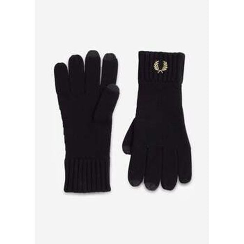 Handschuhe Laurel wreath gloves - black - Fred Perry - Modalova