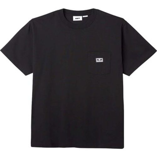 T-Shirts & Poloshirts Established Works Eyes Pocket Tee Ss - Obey - Modalova