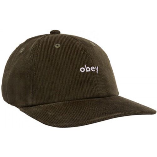 Schirmmütze Lowercase corduroy 6 panel str - Obey - Modalova