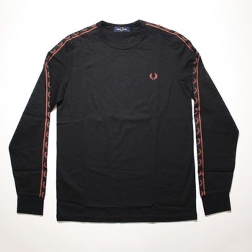 T-Shirts & Poloshirts TAPED LONG SLEEVE TEE - Fred Perry - Modalova