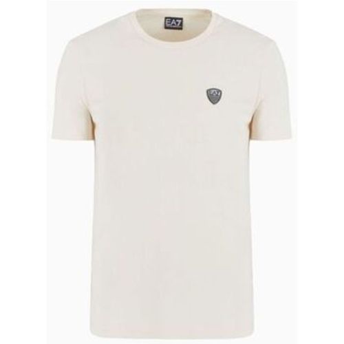 T-Shirts & Poloshirts 8NPT16 PJRGZ CORE PREMIUM-1713 WHITECAP GRAY - Emporio Armani EA7 - Modalova