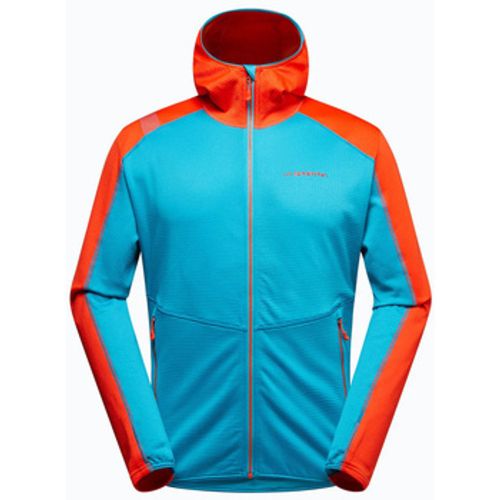 Fleecepullover Upendo Hoody M L67 614322 Tropic Blue/Cherry Tomato - la sportiva - Modalova