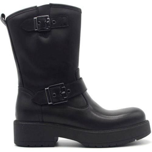 Damenstiefel stivaletto biker in pelle - NeroGiardini - Modalova