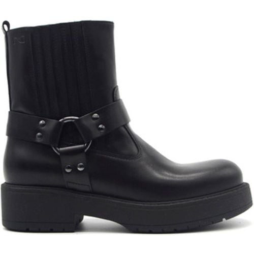 Damenstiefel stivaletto biker in pelle - NeroGiardini - Modalova