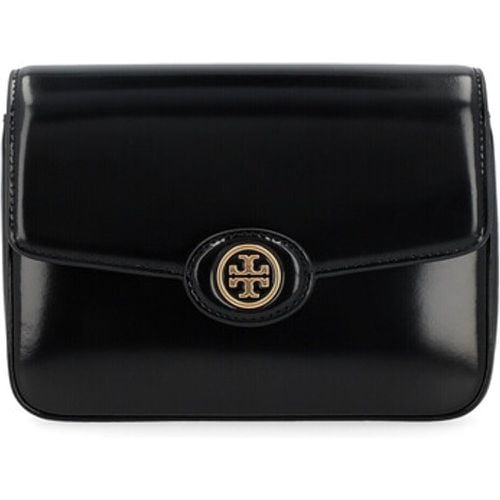 Handtasche Tasche Robinson aus schwarzem Lackleder - TORY BURCH - Modalova