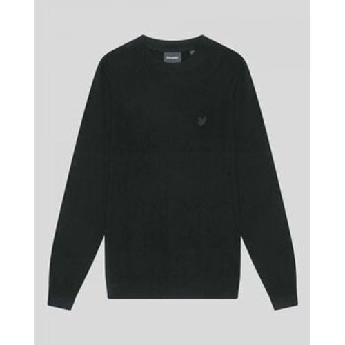 Pullover KN2124V TONAL LAMBSWOOL CREW-Z865 JET BLACK - Lyle & Scott - Modalova