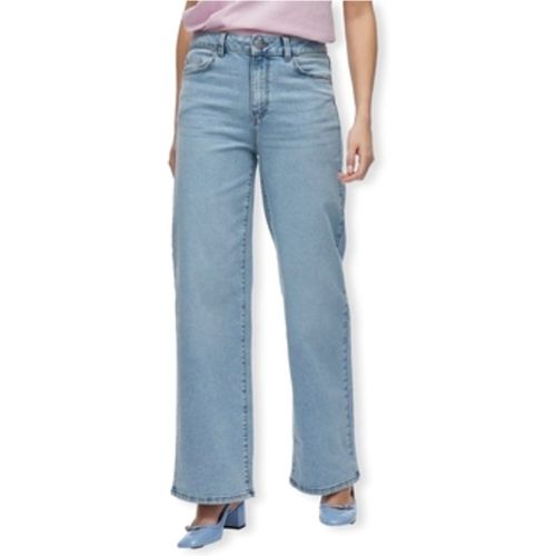 Straight Leg Jeans Emma Wide Jeans - Light Blue Denim - Vila - Modalova