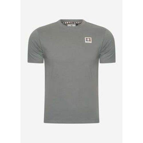 T-Shirts & Poloshirts Active club check patch t-shirt - brown - Aquascutum - Modalova