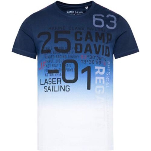 T-Shirt T-Shirt Laser Sailing Kurzarmshirt - camp david - Modalova