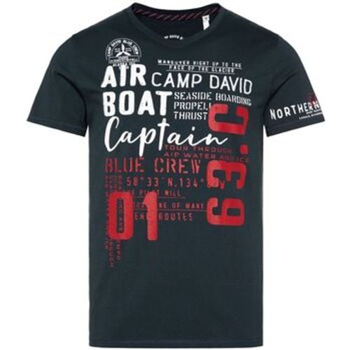 T-Shirt T-Shirt ALASKA ICE TOUR Kurzarmshirt - camp david - Modalova