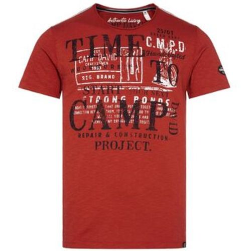 T-Shirt T-Shirt THE CRAFTSMEN Kurzarmshirt - camp david - Modalova