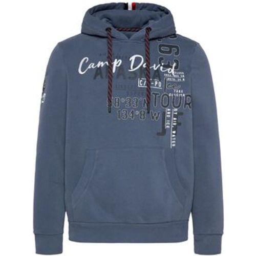 Sweatshirt Kapuzenpullover ALASKA ICE TOUR Hoodie - camp david - Modalova