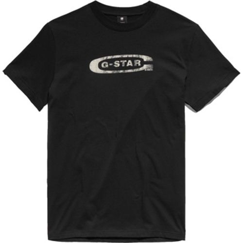 T-Shirt T-Shirt DISTRESSED OLD SCHOOL LOGO Kurzarmshirt - G-Star Raw - Modalova