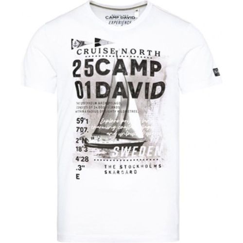 T-Shirt T-Shirt CRUISE NORTH Kurzarmshirt - camp david - Modalova