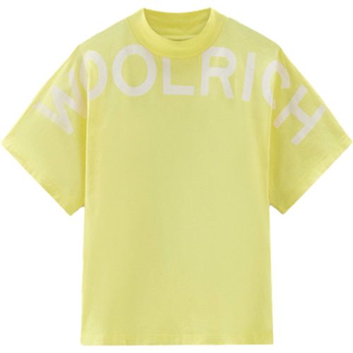 T-Shirt TRAIL LOGO T-SHIRT - Woolrich - Modalova