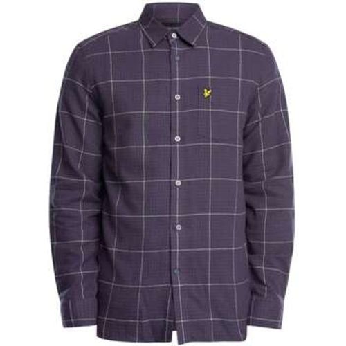 Hemdbluse Flanellhemd mit Hahnentrittmuster - Lyle & Scott - Modalova