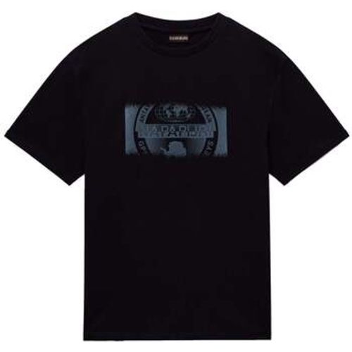 T-Shirts & Poloshirts S Vanni Graphic T-Shirt Black - Napapijri - Modalova