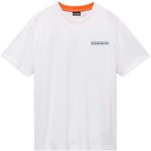 T-Shirts & Poloshirts S Sovana T-Shirt White Heron - Napapijri - Modalova