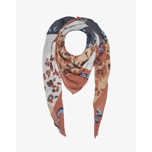 Schal FOULARD TRAPEZIO IN VOILE COTONE SETA Art. F608CS - Manila Grace - Modalova
