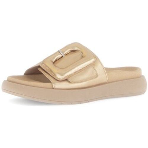 Clogs Pantoletten Plateau Pantolette metallic 63.751.63 63.751.63 - Gabor - Modalova