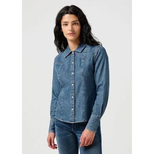 Blusen 112356476-FADED BLUE - Wrangler - Modalova