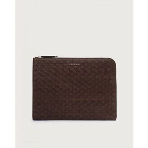 Taschen P00734 CHEVRETTE WOVEN - PORTADOCUMENTI-TESTA DI MORO - Orciani - Modalova