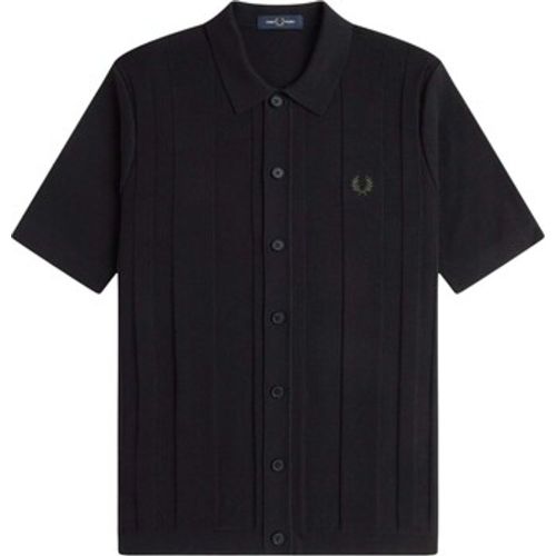 T-Shirts & Poloshirts Fp Button Through Ss Shirt - Fred Perry - Modalova