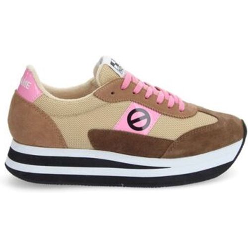 Sneaker FLEX M JOGGER W - SUEDE/SDE/KNIT - MARRON/NOISETTE/BEIGE - No Name - Modalova