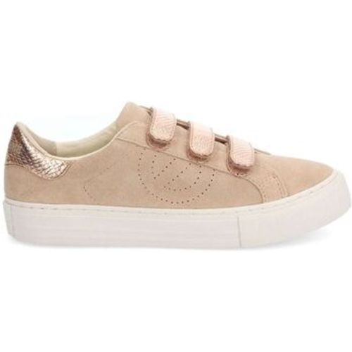 Sneaker ARCADE STRAPS PERFO W - SUEDE/KROCO - BEIGE/CUIVRE - No Name - Modalova