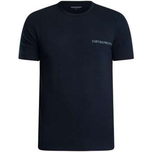 T-Shirt 2er-Pack Lounge-T-Shirts aus Stretch-Baumwolle - Emporio Armani - Modalova