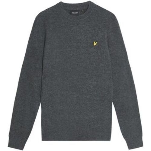 Pullover KN2114V LAMBSWOOL BLEND-398 CHARCOAL MARL - Lyle & Scott - Modalova