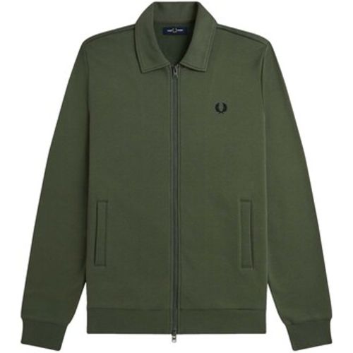 Strickjacken Fp Zip Through Collared Sweatshir - Fred Perry - Modalova