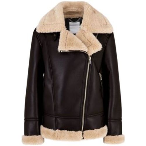 Damen-Jacke GWDIVA SCV5 ECOMONTONE-14 DARK BROWN - Censured - Modalova