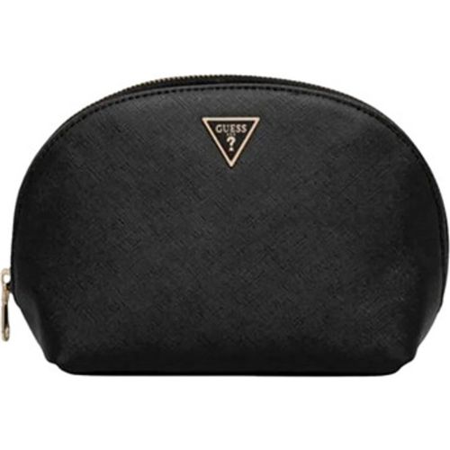 Guess Kulturbeutel saffiano - Guess - Modalova