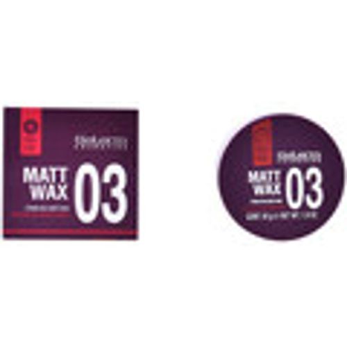 Gel & Modellante per capelli Matt Wax Strong Hold Matte Wax 50 Gr - Salerm - Modalova