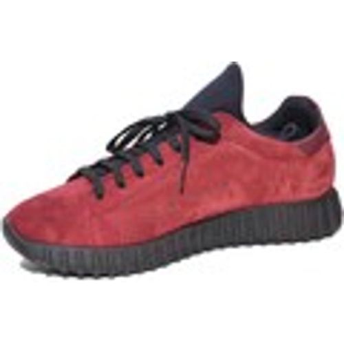 Sneakers Sneakers bassa uomo art.0022 in camoscio bordeaux made in italy - Malu Shoes - Modalova