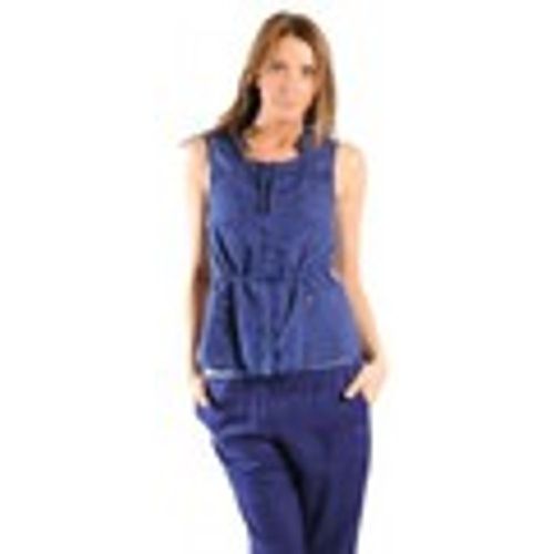 Gilet / Cardigan GILET GAMBANI BLEU OCEAN - Sud Express - Modalova