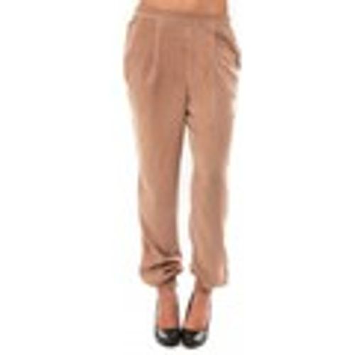 Pantaloni morbidi / Pantaloni alla zuava KANIO NW LOSSE PANT Maghony Rose - Vero Moda - Modalova