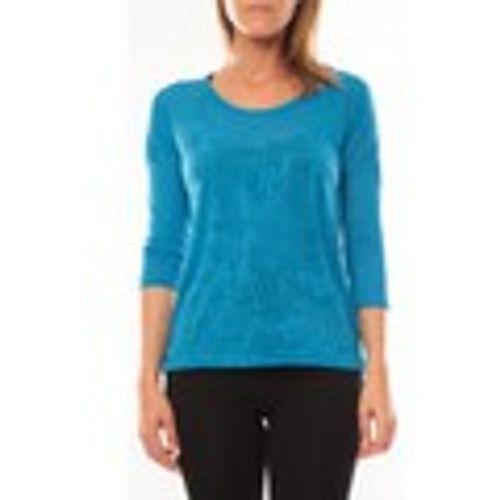 Camicetta Fiona 3/4 Top It 10108869 Bleu - Vero Moda - Modalova